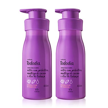 

Kit Creme Desodorante Nutritivo para o Corpo Tododia Ameixa e Flor de Baunilha