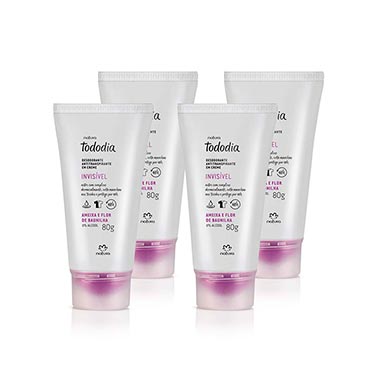 

Kit Desodorante Antitranspirante em Creme Tododia Ameixa e Flor de Baunilha