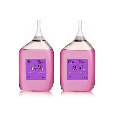 

Kit Refil Desodorante Colônia Frescor Feminino Açaí Ekos - 2 unidades