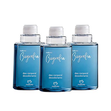 

Kit Refil Deo Corporal Biografia Masculino