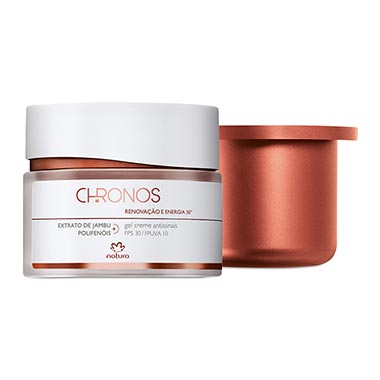 

Kit Chronos Gel Creme Antissinais 30+ Dia com Refil