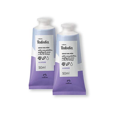

Kit Tododia Desodorantes Hidratantes Para as Mãos Algodão