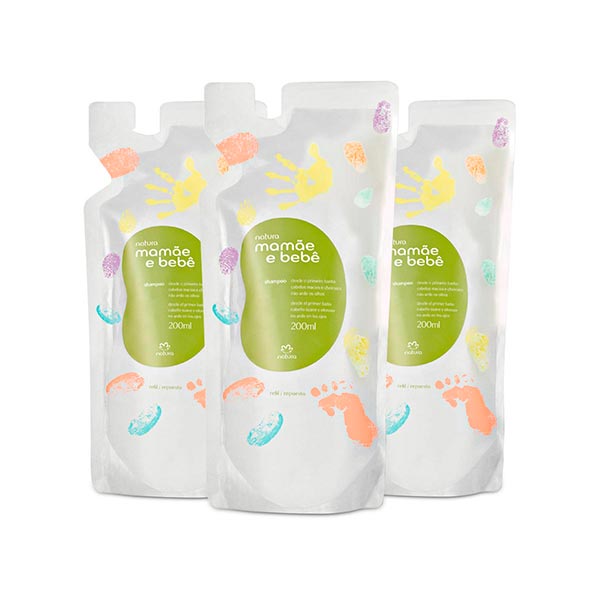 

Kit Shampoo Mamãe e Bebê