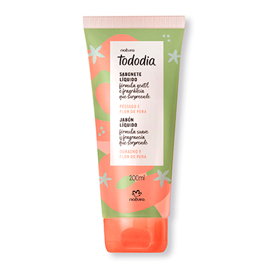 

Sabonete Líquido Corporal Tododia Pêssego e Flor de Pera - 200 ml