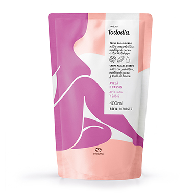 

Refil Desodorante Hidratante Corporal Avelã e Cassis Tododia Edição Limitada - 400ml