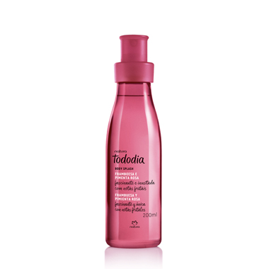 

Body Splash Desodorante Colônia Framboesa e Pimenta Rosa - 200ml