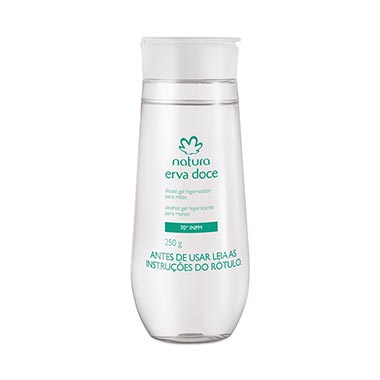 07721  ERVA DOCE GEL ANTISSEPTICO 250GR