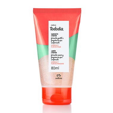 

Sabonete Líquido Corporal Tododia Acerola e Flor de Maçã - 80 ml