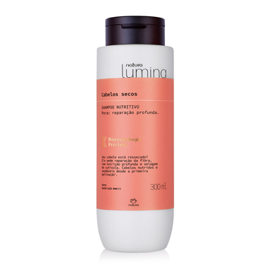 

Shampoo Nutritivo Cabelos Secos Lumina