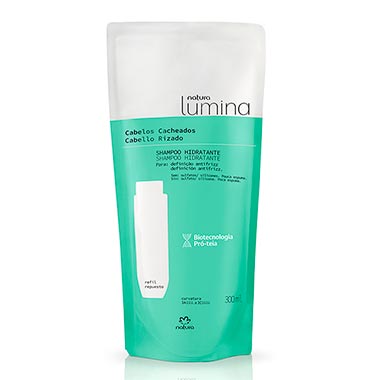 

Refil Shampoo Hidratante Cabelos Cacheados Lumina