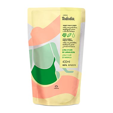 

Refil Desodorante Hidratante Corporal Lima e Flor de Laranjeira Tododia - 400ml