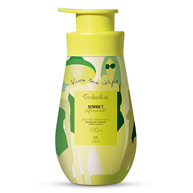 

Desodorante Hidratante Sorbet Corporal Lima e Flor de Laranjeira Tododia