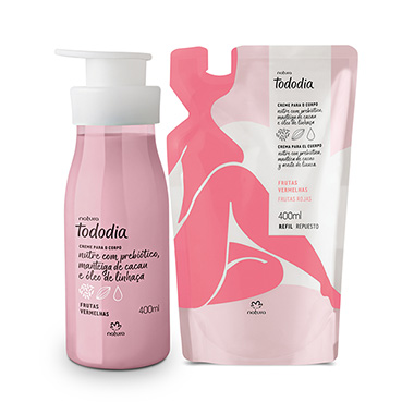 

Kit Hidratante Frutas Vermelhas com Refil
