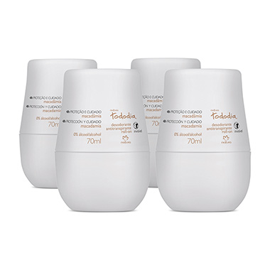 

Kit Desodorante Roll-on Macadâmia Tododia