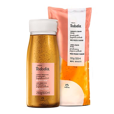 

Kit Tododia Sabonete Líquido Noz Pecã e Cacau