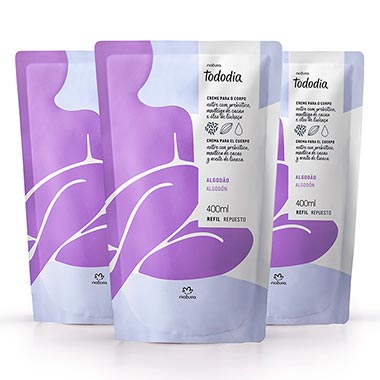 

Kit Refil Tododia Algodão