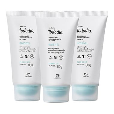 

Kit Tododia Desodorantes em Creme Flor de Lis