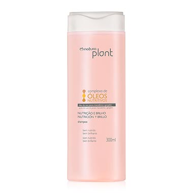 Imagem do Shampoo Nutri??o e Brilho Plant - 300ml Shampoo Nutri??o e Brilho Plant - 300ml