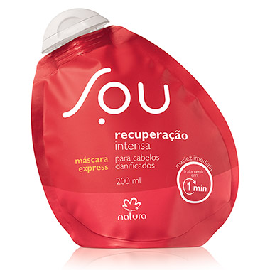 Imagem do Máscara Express Recuperação Intensa SOU - 200ml Máscara Express Recuperação Intensa SOU - 200ml